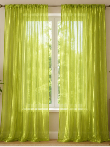 Dieninių užuolaidų audinys, Organza