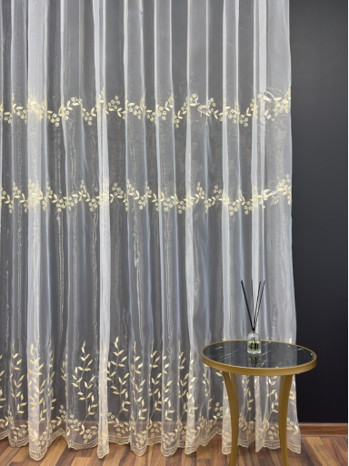 Dieninių užuolaidų audinys Organza