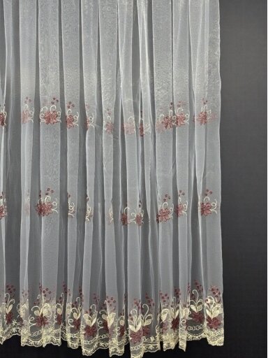 Dieninių užuolaidų audinys, Organza Dieninių užuolaidų audinys, Organza