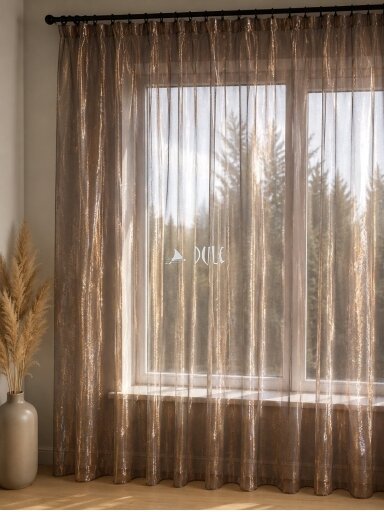 Dieninių užuolaidų audinys, Organza