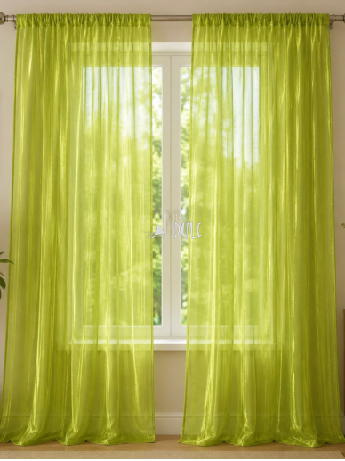 Dieninių užuolaidų audinys, Organza