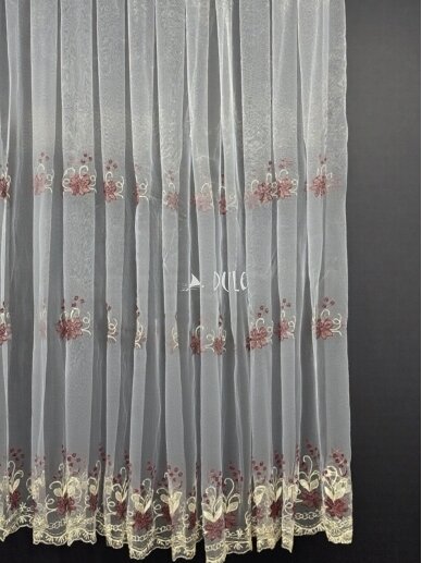 Dieninių užuolaidų audinys, Organza Dieninių užuolaidų audinys, Organza