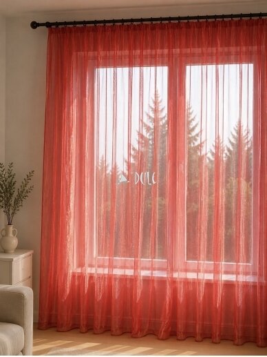 Dieninių užuolaidų audinys, Organza