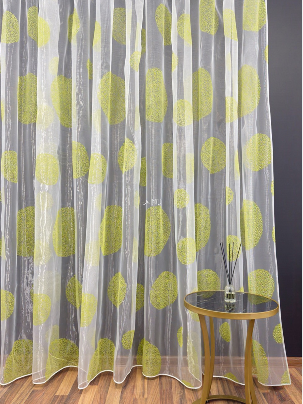 Dieninių užuolaidų audinys Organza