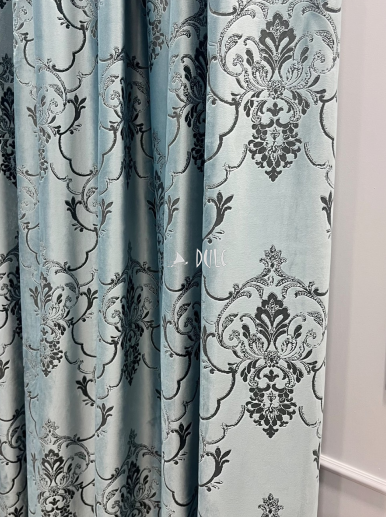 Naktinių užuolaidų audinys barchatas, French Velvet Madlena 1