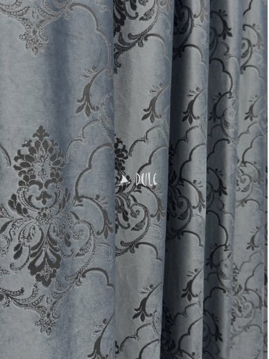Naktinių užuolaidų audinys barchatas, French Velvet Madlena 2 Naktinių užuolaidų audinys barchatas, French Velvet Madlena 2