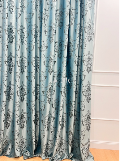 Naktinių užuolaidų audinys barchatas, French Velvet Madlena 2