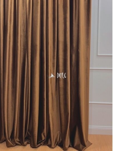 Naktinių užuolaidų audinys, barchatas FRENCH VELVET-V789