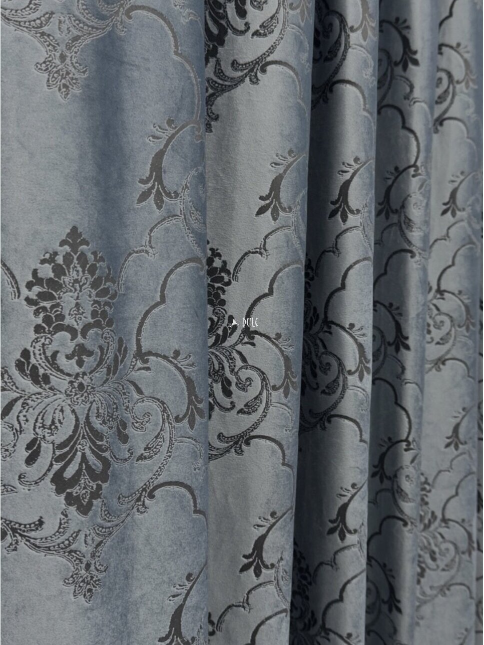 Naktinių užuolaidų audinys barchatas, French Velvet Madlena 2 Naktinių užuolaidų audinys barchatas, French Velvet Madlena 2