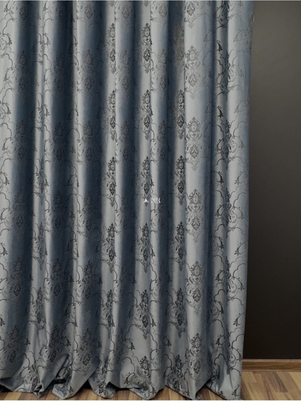 Naktinių užuolaidų audinys barchatas, French Velvet Madlena